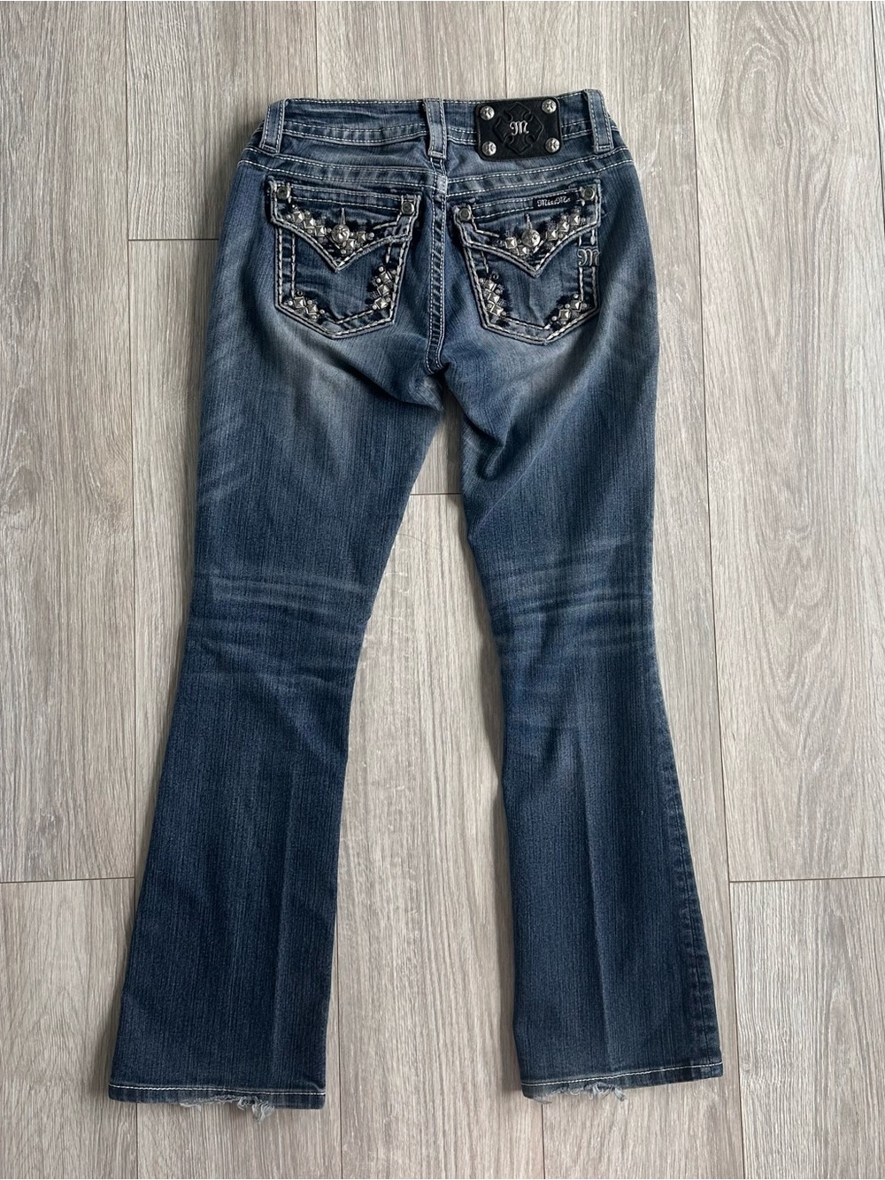 Miss Me Boot Cut Slim Jeans